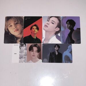BTS Jimin set of 6 photocards